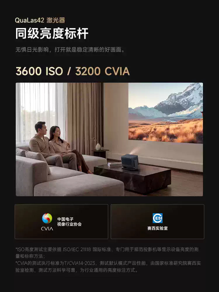 RS30 Pro 4K Optical Zoom Laser Projector | High Brightness Home Cinema for Living Room Bedroom, Global Use