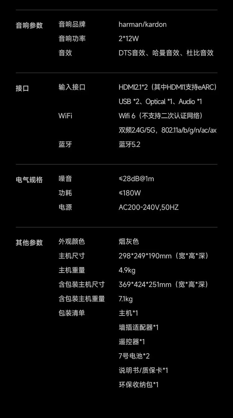 RS30 Pro 4K Optical Zoom Laser Projector | High Brightness Home Cinema for Living Room Bedroom, Global Use