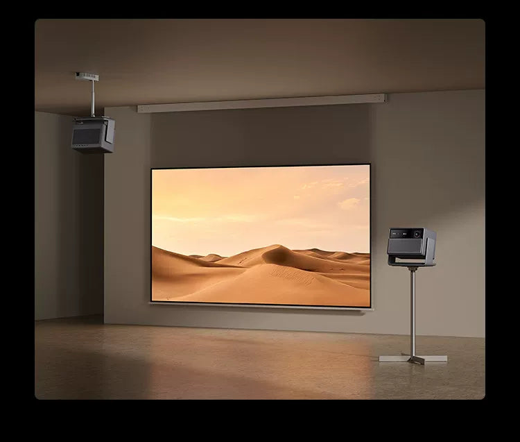 RS30 Pro 4K Optical Zoom Laser Projector | High Brightness Home Cinema for Living Room Bedroom, Global Use