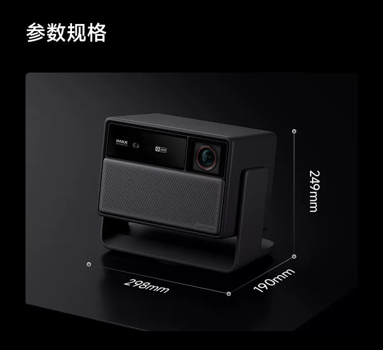 RS30 Pro 4K Optical Zoom Laser Projector | High Brightness Home Cinema for Living Room Bedroom, Global Use